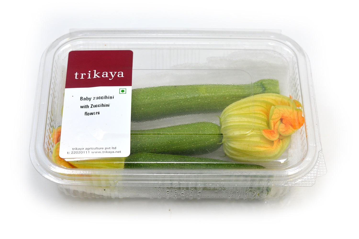 Baby Zucchini with flower