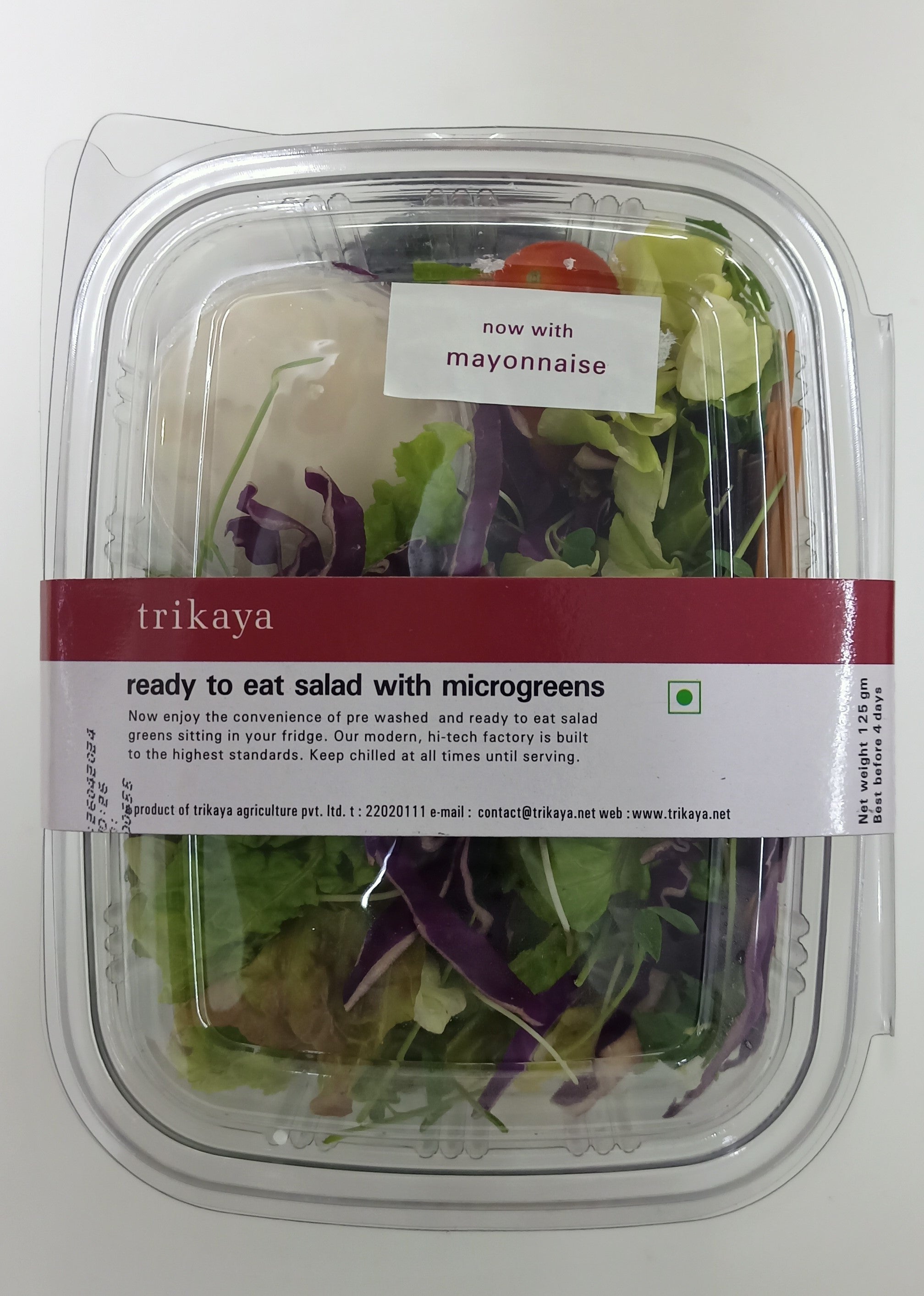 RTE salads with Mayonnaise