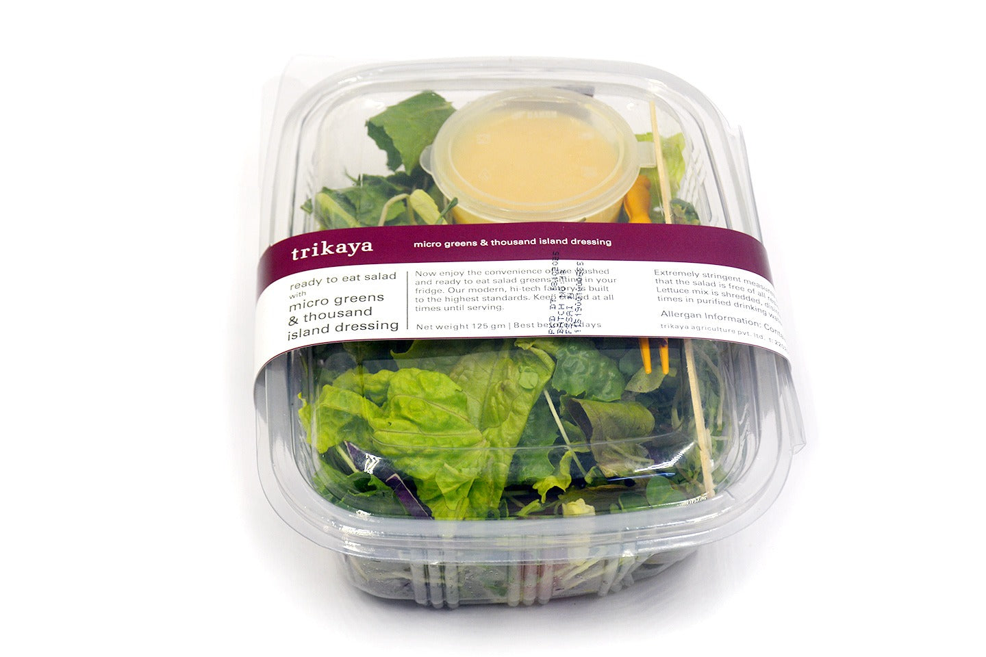 RTE salads with Thousand Island