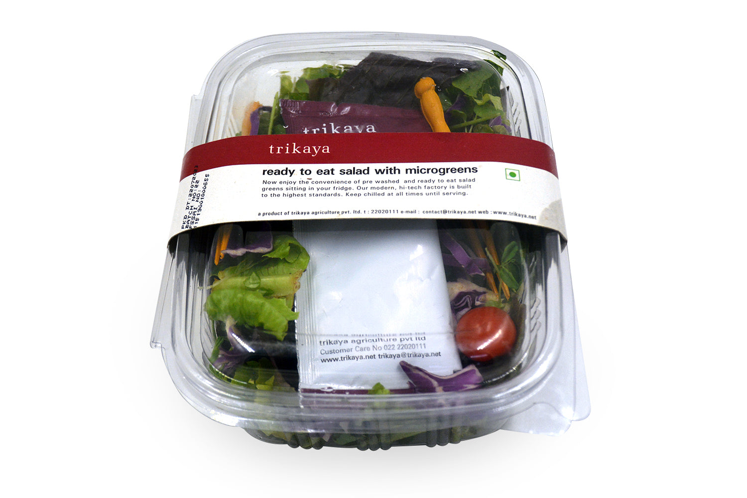 Ready To Eat With Assorted Microgreens