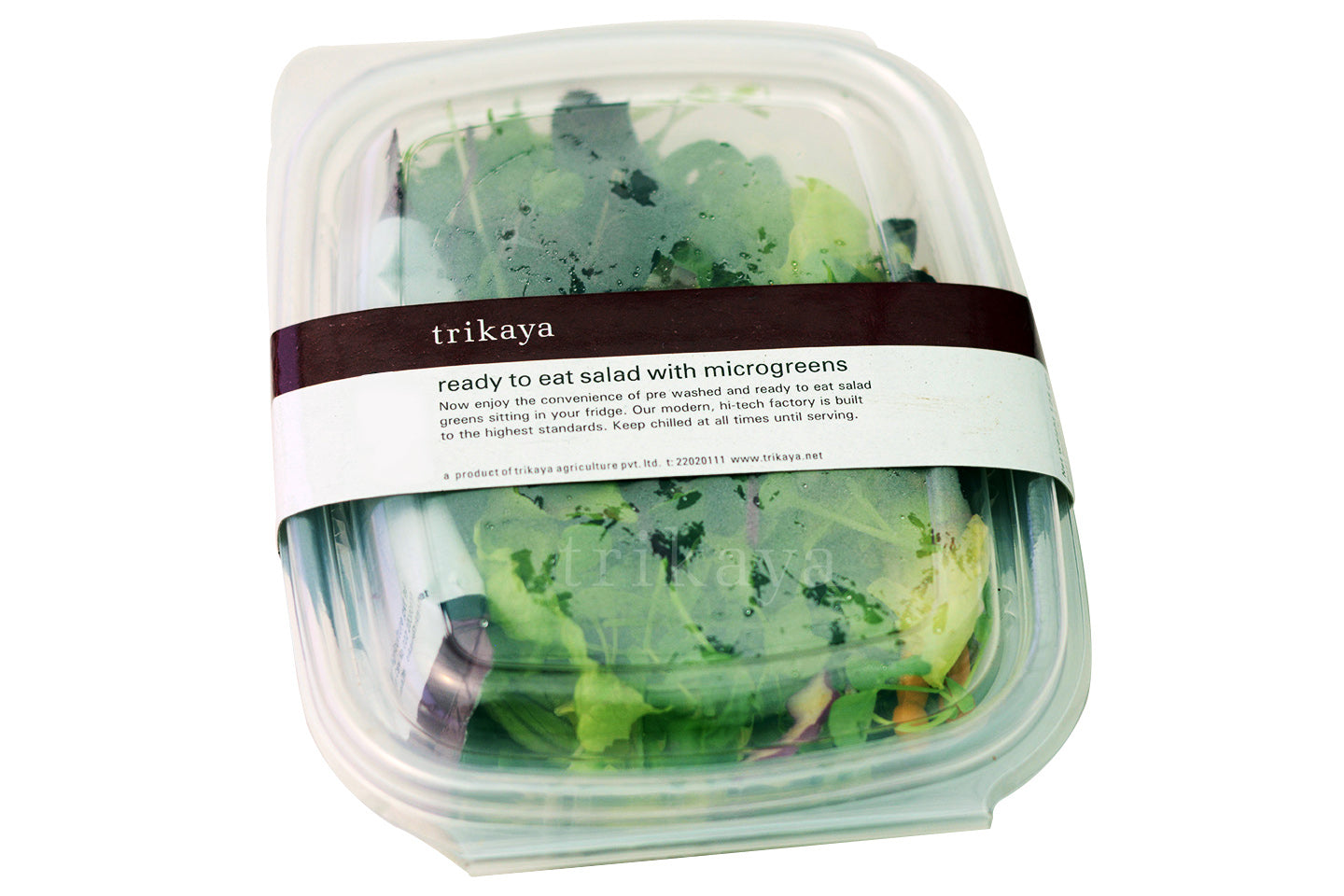 Ready To Eat With Assorted Microgreens