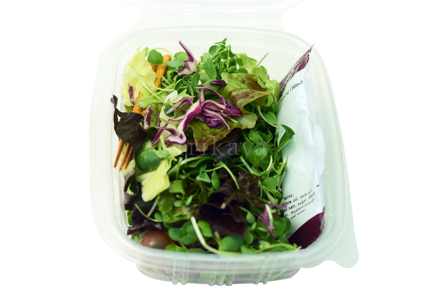 Ready To Eat With Assorted Microgreens