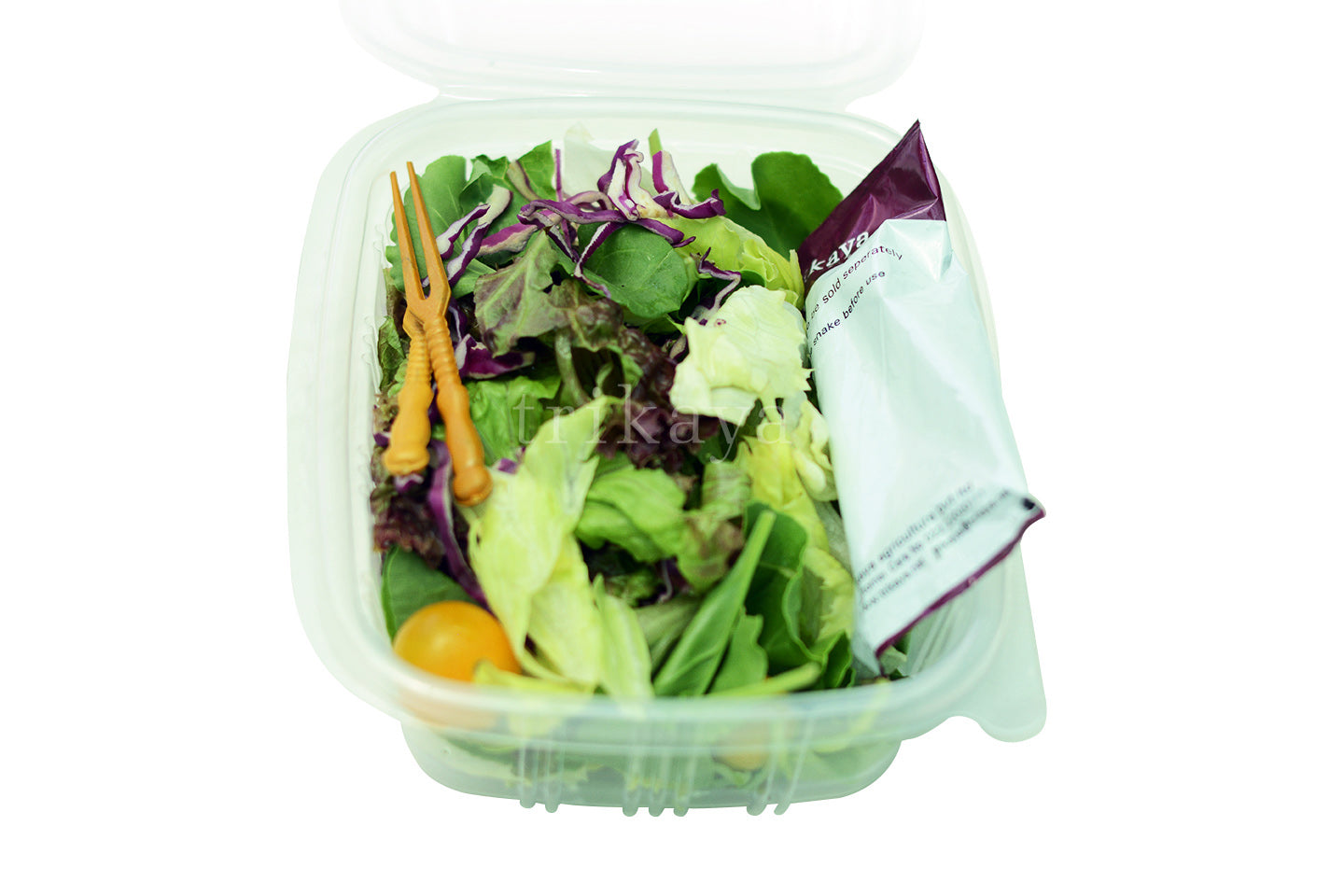 Ready To Eat Salad With Baby Spinach