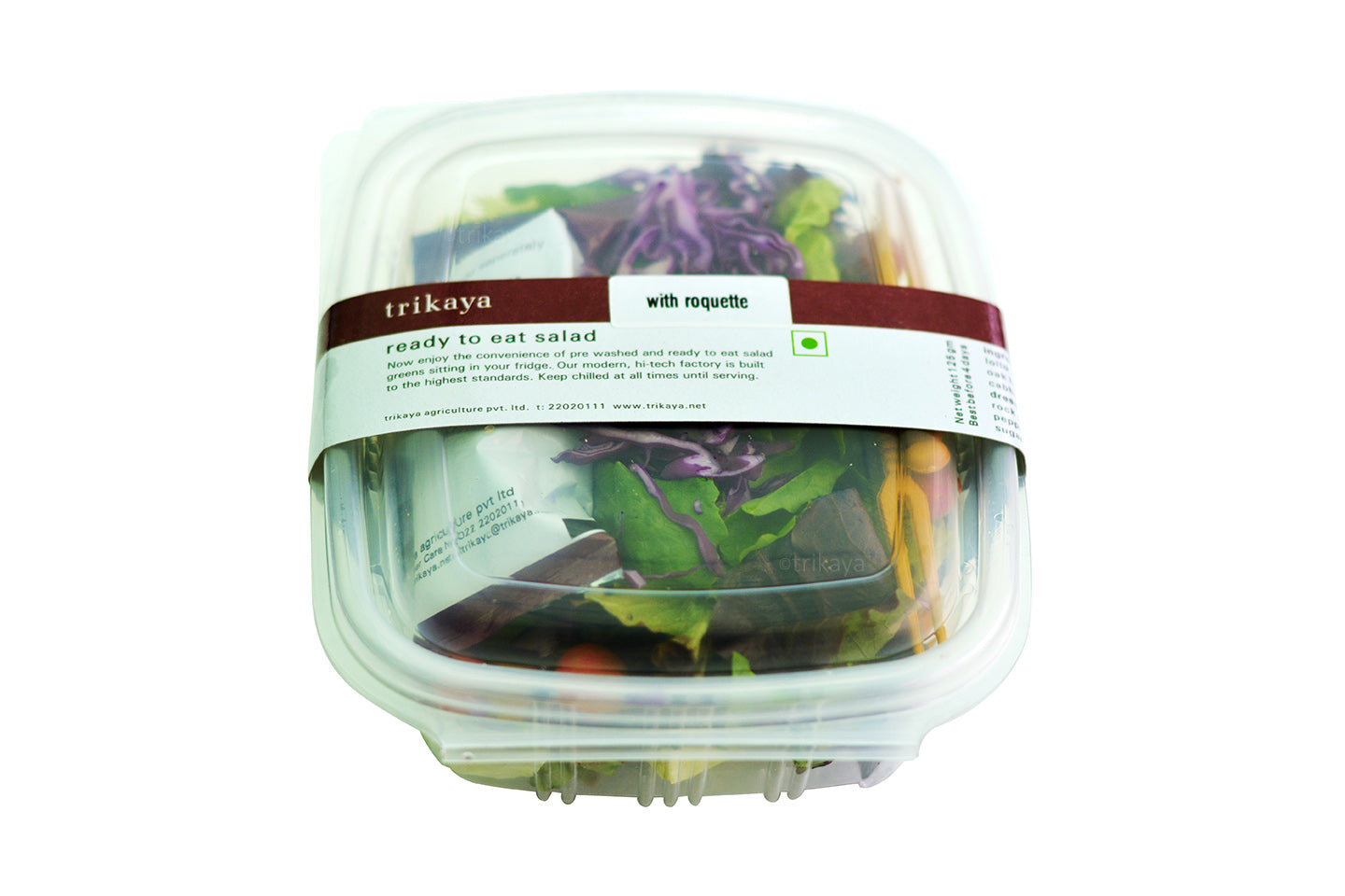 Ready To Eat Salad With Roquette