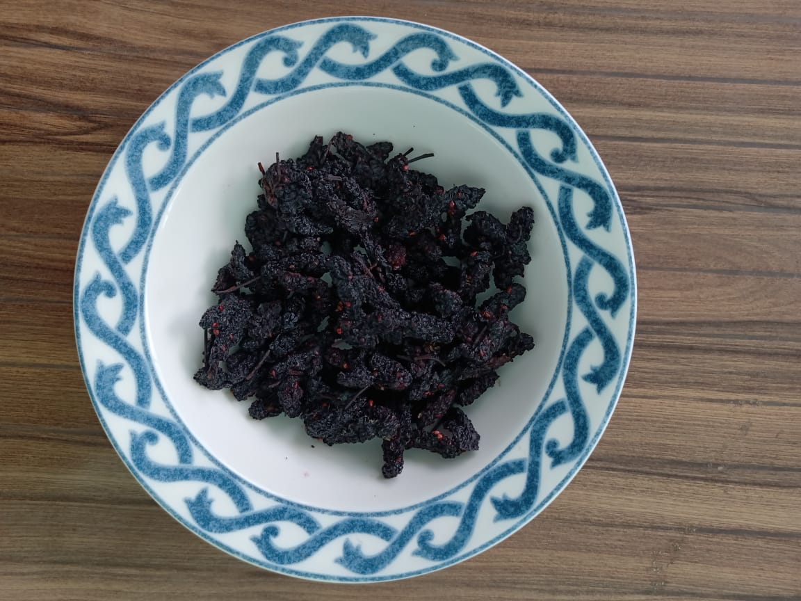 Mulberry, Dry