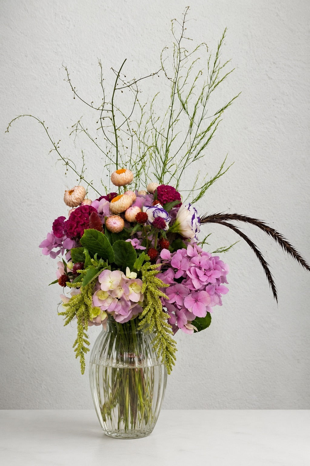 Premium Mix Flowers Box x The happy florist