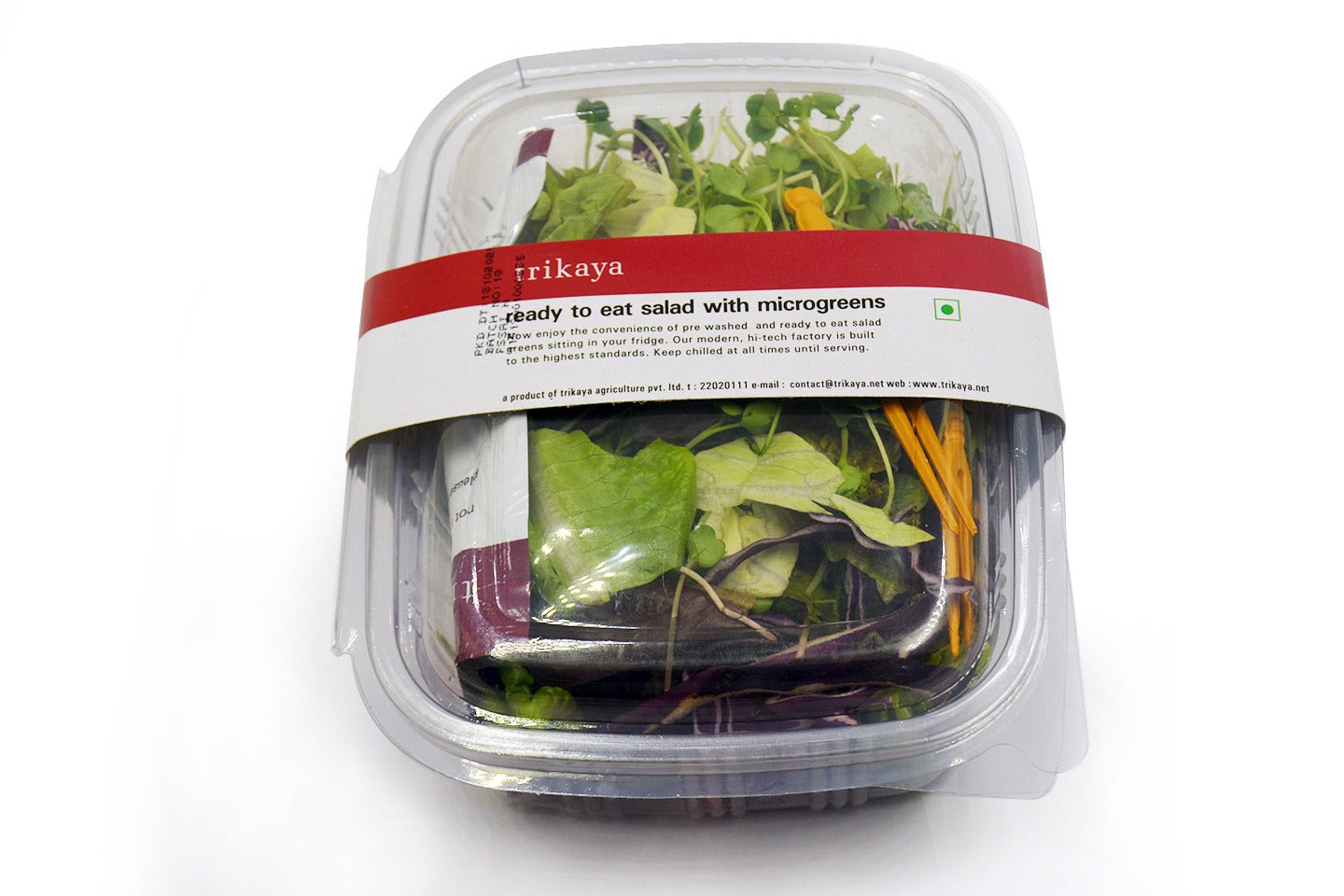 Ready To Eat With Assorted Microgreens